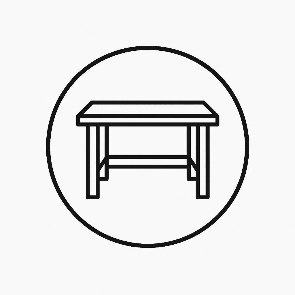 Icono de mesa para muebles a medida